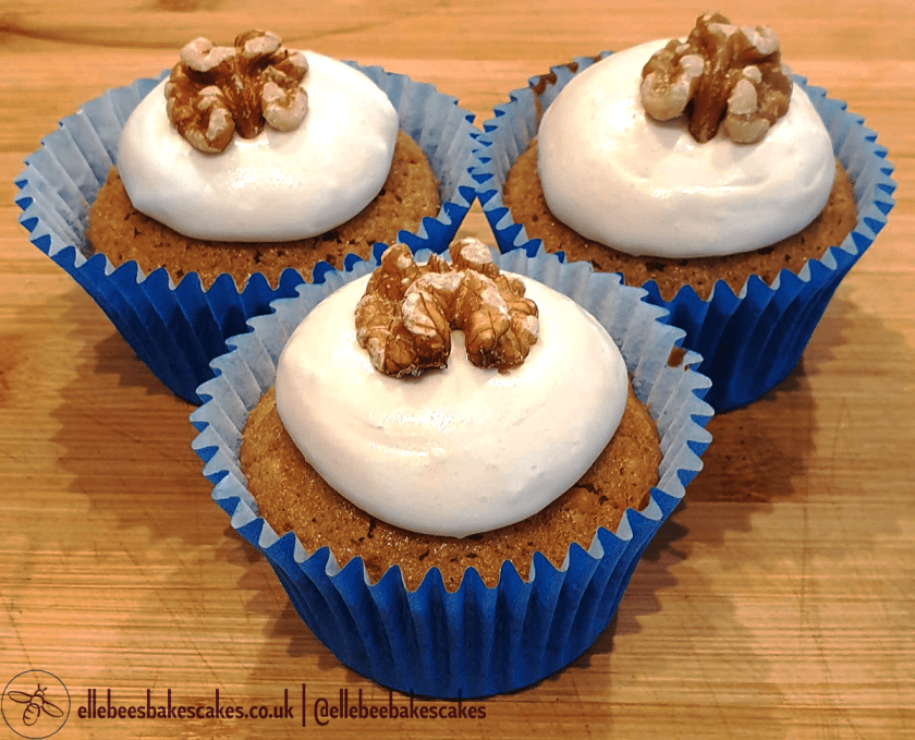 Coffee and Walnut&nbsp;Cupcakes